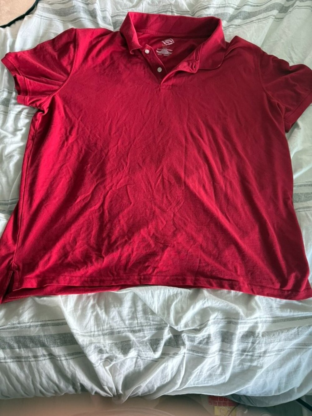 St. John’s Bay Red Polo Shirt – Size 2XL